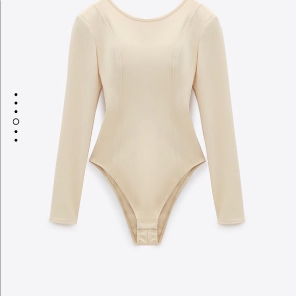 zara open back bodysuit - Picture 3 of 3